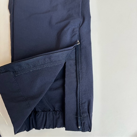 Onia 360 Tech Slim Fit Tapered Stretch Nylon Trousers Joggers Navy Blue Size 30 - Picture 6 of 12